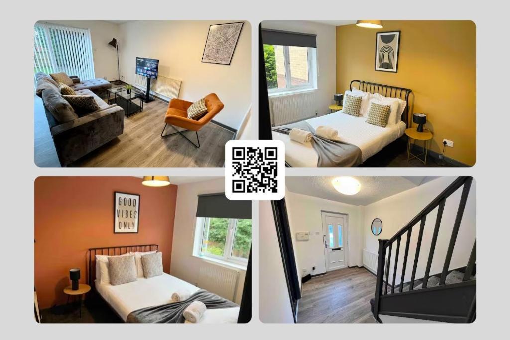 3 Bedroom House With Parking แมนเชสเตอร์ ภายนอก รูปภาพ